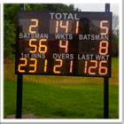 Large Club Electronic Cricket Scoreboard