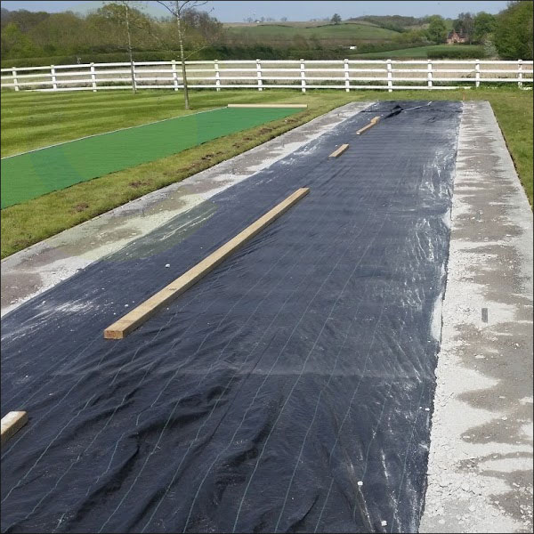 ECB non turf cricket pitch system