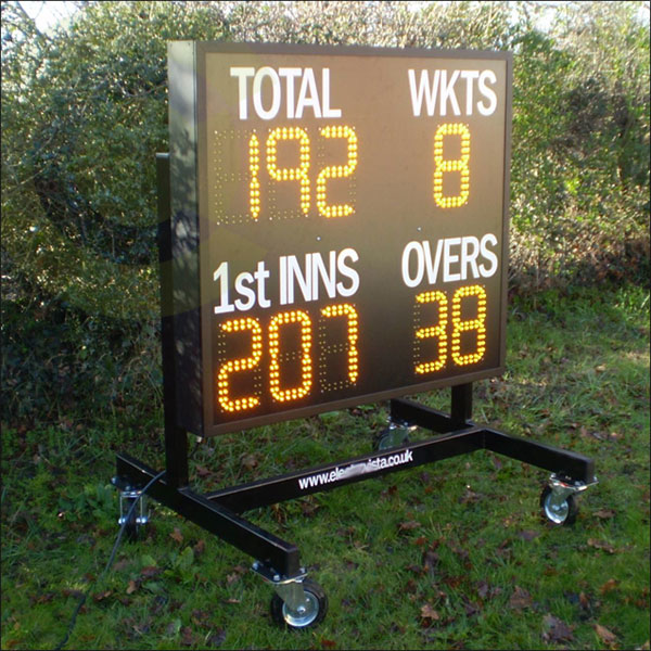 ELECTRONIC CRICKET SCOREBOARD