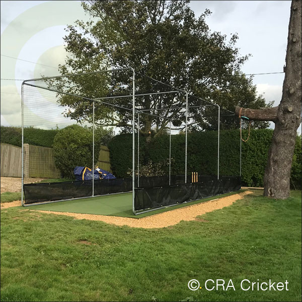 Residential cricket pitch installations