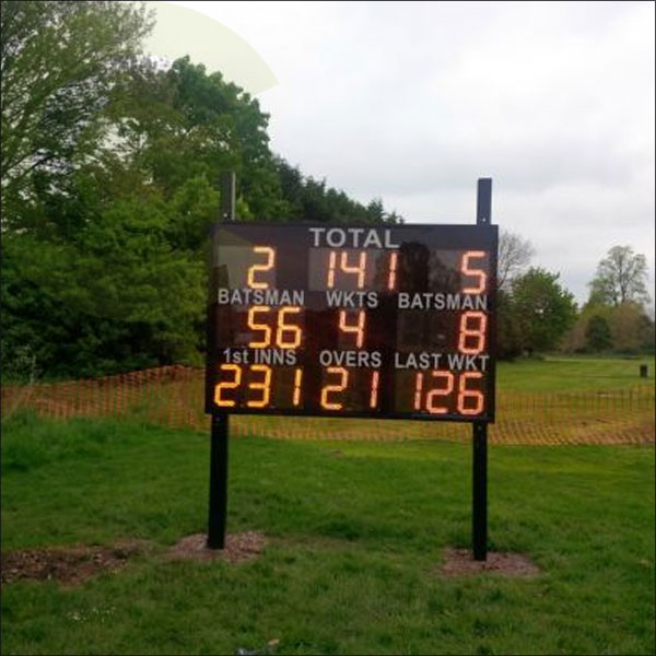 Large Club Specification Electronic Cricket Scoreboard