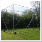 Mobile Steel Cricket Batting Net Cage