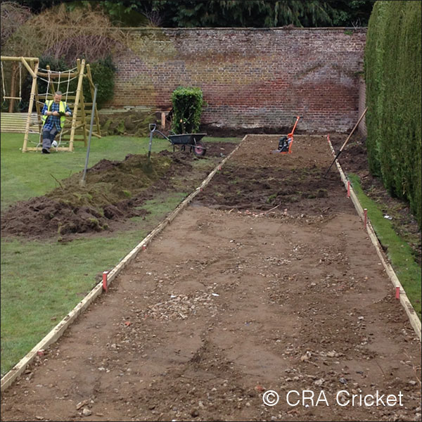 ARTIFICIAL GARDEN CRICKET PITCH