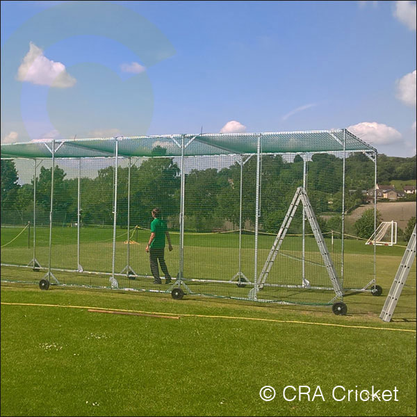 STEEL CRICKET NET CAGE CONSTRUCTION